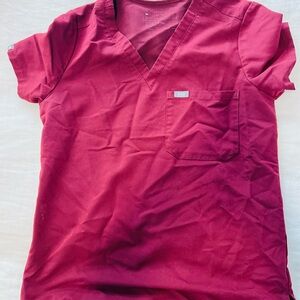 Figs V-Neck Scrub Top